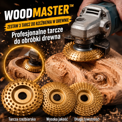Tarcza Do Rzeźbienia w Drewnie WoodMaster™